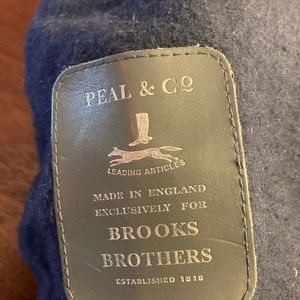 Rare Peal & Co Handmade Leather Shoes Exclusively for Brooks Brothers - 10D
